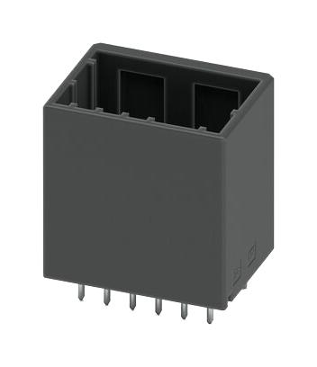 PHOENIX CONTACT 1378123 Pin Header, Wire-to-Board, 2.5 mm, 2 Rows, 12 Contacts, Through Hole Straight, CONNEXIS DD Series