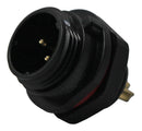 CLIFF ELECTRONIC COMPONENTS FM686802 Circular Connector, Circular Industrial, Cliffcon 68 Series, Panel Mount Receptacle, 2 Contacts