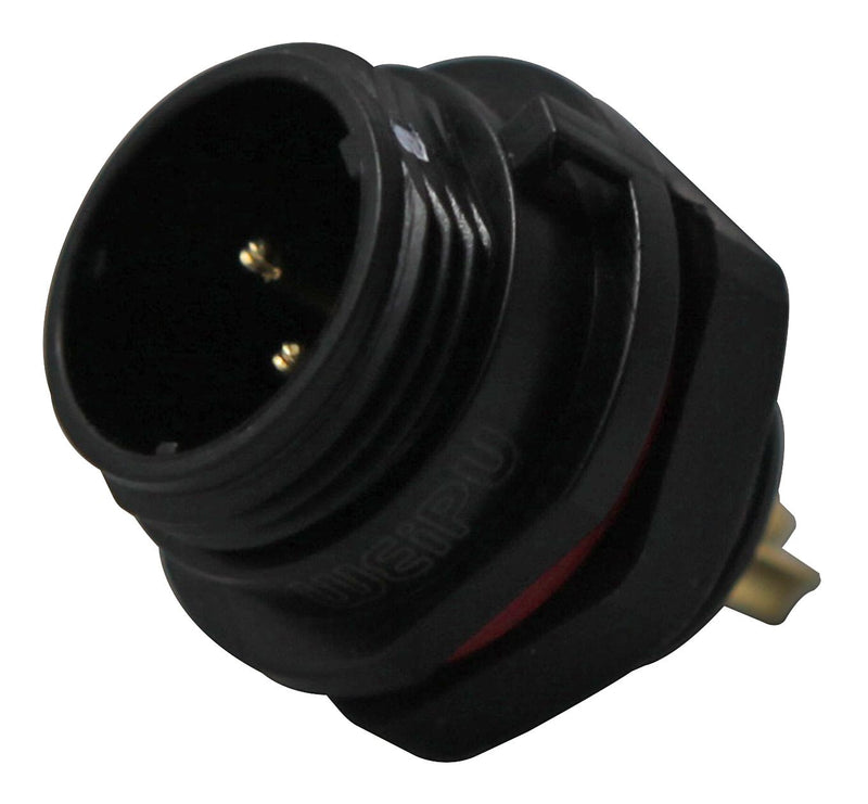 CLIFF ELECTRONIC COMPONENTS FM686802 Circular Connector, Circular Industrial, Cliffcon 68 Series, Panel Mount Receptacle, 2 Contacts