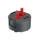 RAFI 1.20.126.414/0000 Contact Block, 2NC+1, Dark Grey, PC Pin, 3 Pole, 100 mA, 35 V