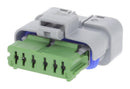 APTIV / DELPHI 10866615 Automotive Connector Housing, SICMA Mini Sealed Series, Receptacle, 6 Ways
