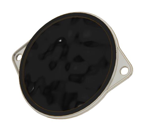 PUI AUDIO AS04008MR-F-2 Speaker, 310 Hz to 6 kHz, 8 ohm, 2W, 81dB, Round, Flange Mount