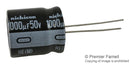 Nichicon UHE1H102MHD3TN UHE1H102MHD3TN Electrolytic Capacitor 1000 &Acirc;&micro;F 50 V &plusmn; 20% Radial Leaded 10000 Hours @ 105&deg;C Polar