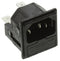 BULGIN LIMITED PF0033/30/63 Un-Filtered IEC Power Entry Module, IEC C14, General Purpose, 10 A, 250 VAC, 2-Pole Fuse Holder