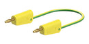Staubli 64.1037-10020 64.1037-10020 Banana Test Lead 30 VAC 4mm Stackable Plug 39.37 " 1 m