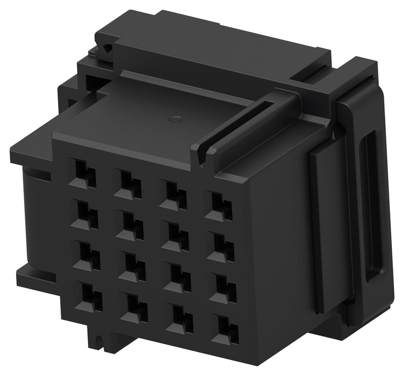 ERNI - TE CONNECTIVITY 2382871-1 AUTOMOTIVE HOUSING, RCPT, 16POS, PBT GF