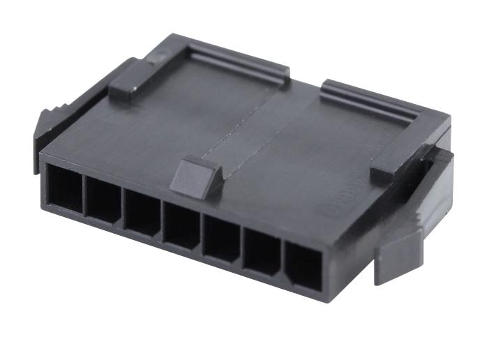 MOLEX 43640-0700. Connector Housing, Micro-Fit 3.0 43640 Series, Plug, 7 Ways, 3 mm