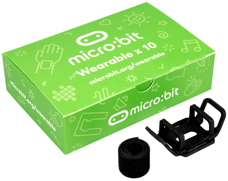 BBC MICRO:BIT MEFWPK10V1 Holder with Wrist Strap, Thermoplastic Elastomer, micro:bit Development Board