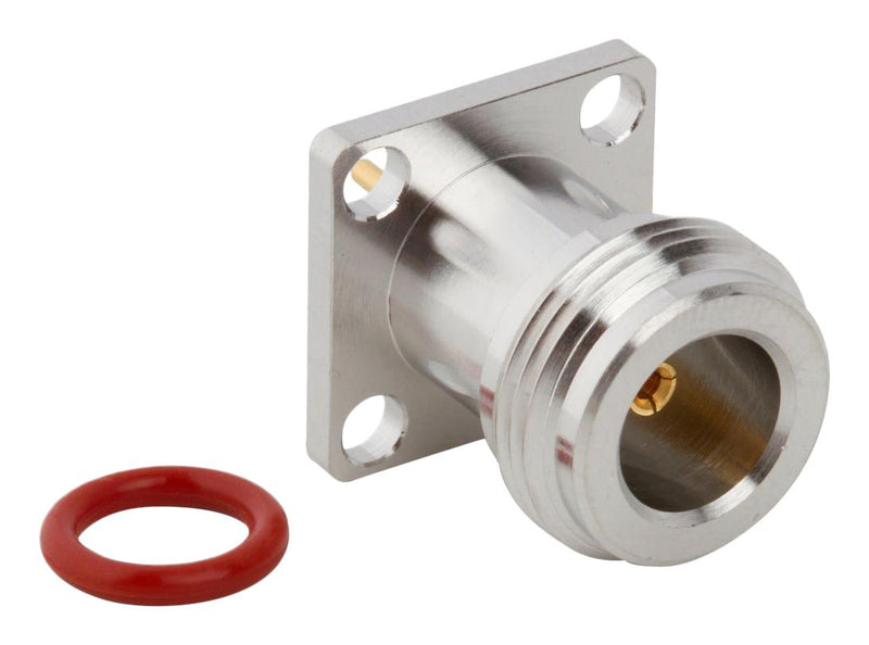 AMPHENOL RF 172254 RF CONN, N FLANGED JACK, 50 OHM