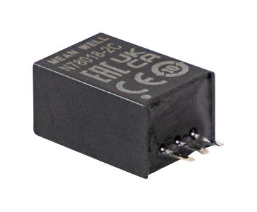 MEAN WELL N78025-2C DC/DC Converter, Non-Isolated, ITE & Industrial, 1 Output, 30 W, 2.5 V, 2 A, N78-2 Series