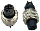 NORCOMP 858-SP3-203RLU4 SENSOR CONN, M12, 3POS, RCPT, CABLE