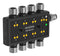 BANNER ENGINEERING R95C-8B22-KQ Signal Converter, 8-Port, IO-Link, 2 Channels, 30 VDC