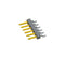 AMPHENOL COMMUNICATIONS SOLUTIONS 10112684-G03-06ULF Pin Header, Board-to-Board, 2 mm, 1 Rows, 6 Contacts, Surface Mount Straight