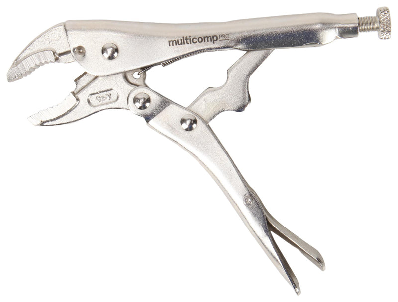 MULTICOMP PRO MP012238 PLIER, LOCKING, CURVED JAW, CRV, 7"