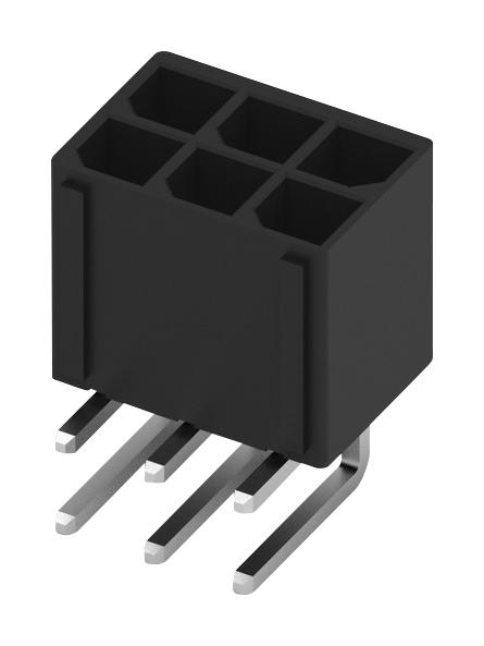 WURTH ELEKTRONIK 657010230101 Pin Header, Wire-to-Board, 5.7 mm, 2 Rows, 10 Contacts, Through Hole Right Angle, WR-MPC5 Series