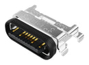 GCT USB4720-03-A USB Sealed Connector, Mid-Mount, USB Type C, USB 2.0, Receptacle, 16 Position