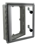 FIBOX AR IPW 1210 B T INSPECTION WINDOW, PC, 12" X 10", GREY