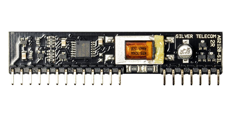 SILVERTEL AG2120-S Specialized Interface, PSTN, PABX, 4.75 V, 5.25 V, SIP, 20 Pins
