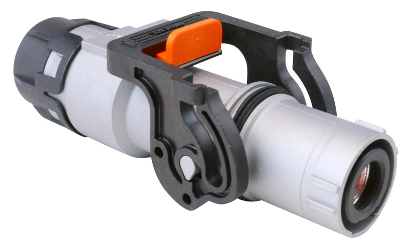 AMPHENOL INDUSTRIAL PL18X-301-70-2-5 High Power Connector, 1 Pos, PowerLok Connector Series, Plug, 1 kVDC, 300 A, Cable Mount, Crimp