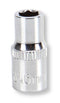 MULTICOMP PRO MP14-CRV06 Socket, Hex, 6mm, 1/4" Drive Size, Chrome Vanadium, DIN3120