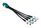 AMPHENOL RF 095-820-243-006 RF / Coaxial Cable Assembly, Mini FAKRA Type A Jack to 4 x FAKRA Plug, TFC 302 LL, 50 ohm, 6 "