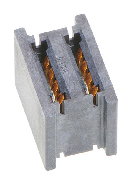 MOLEX 219563-0033 Rectangular Power Connector, 3 Contacts, Guardian HD 219563 Series, PCB Mount, Press Fit, 5.78 mm