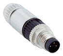 SICK YM08U13-1434K2551A Sensor Connector, M8, Male, 3 Positions, IDC / IDT Pin, Straight Cable Mount