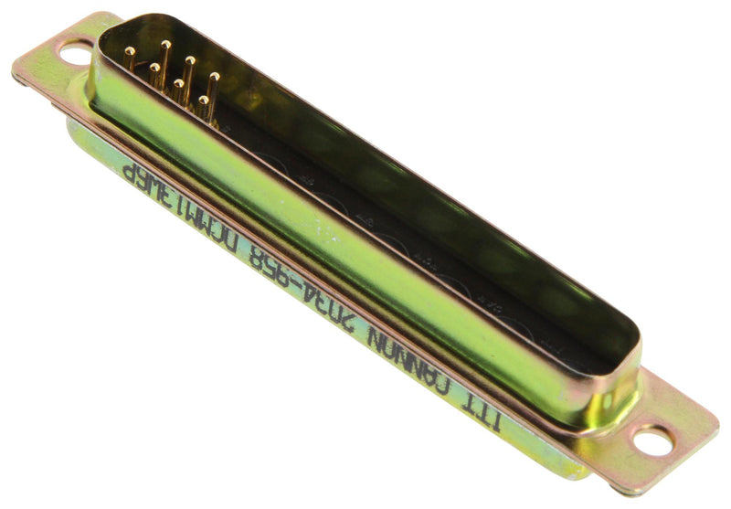 ITT CANNON DCMM13W6S COMBO D-SUB CONN, RCPT, DC-13W6, PANEL