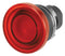 EAO 46-2631.1GE0.000 Switch Actuator, Momentary, Mushroom, Red, EAO 46 Series 22.3mm Illuminated Emergency Stop Switches