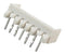 MOLEX 53254-0770 Pin Header, Signal, 2 mm, 1 Rows, 7 Contacts, Through Hole Right Angle, Micro-Latch 53254