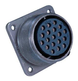 AMPHENOL INDUSTRIAL CS3102C20-27P-472 Circular Connector, CS Series, MIL-DTL-5015 Series, Box Mount Receptacle, 14 Contacts