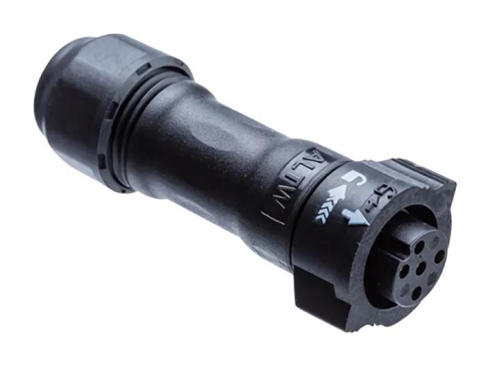 AMPHENOL LTW BB-04BFFA-QL8SPP Circular Connector, Circular Industrial, X-Lok B Size Series, Cable Mount Receptacle, 4 Contacts