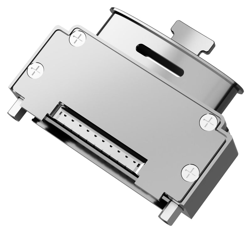 POSITRONIC D37000ELNT0/AA D-SUB BACKSHELL, 37POS, SIZE DC, ALUM