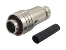 TMW (TAJIMI ELECTRONICS) EPRC05-P3M Circular Connector, EPRC05 Series, Cable Mount Plug, 3 Contacts, Solder Pin, Push-Pull