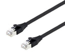 L-COM TRD855HFB-3M Ethernet Cable, Cat5e, RJ45 Plug to RJ45 Plug, UTP (Unshielded Twisted Pair), Black, 3 m, 9.8 ft