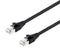 L-COM TRD855HFB-3M Ethernet Cable, Cat5e, RJ45 Plug to RJ45 Plug, UTP (Unshielded Twisted Pair), Black, 3 m, 9.8 ft