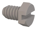 ESSENTRA COMPONENTS 50M030050K006 HEX SLOTTED SCREW, M3 X 0.5 THREAD, 6MM