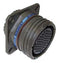 AMPHENOL AEROSPACE CTVPS00RF-25-37PA Circular Connector, CTV Series, MIL-DTL-38999 Series III, Wall Mount Receptacle, 37 Contacts