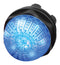 EAO 14-060.607 LED Panel Mount Indicator, Blue, 24 V, 22.5 mm, 50 mA, IP66, IP67, IP69K