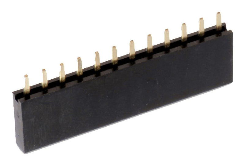 WURTH ELEKTRONIK 61302211821 PCB Receptacle, Board-to-Board, 2.54 mm, 1 Rows, 22 Contacts, Through Hole Mount, WR-PHD