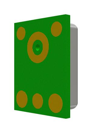 PUI AUDIO AMM-3738-B-R Microphone, Omnidirectional, 20 Hz to 20 kHz, 1.5 VDC to 3.6 VDC, 300 ohm, -38 dB, 200 &micro;A