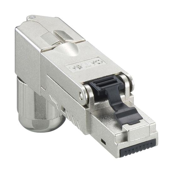 LUMBERG 2542 03 Modular Connector, RJ45 Plug, 1 x 1 (Port), 8P8C, Cat6a, Cable Mount