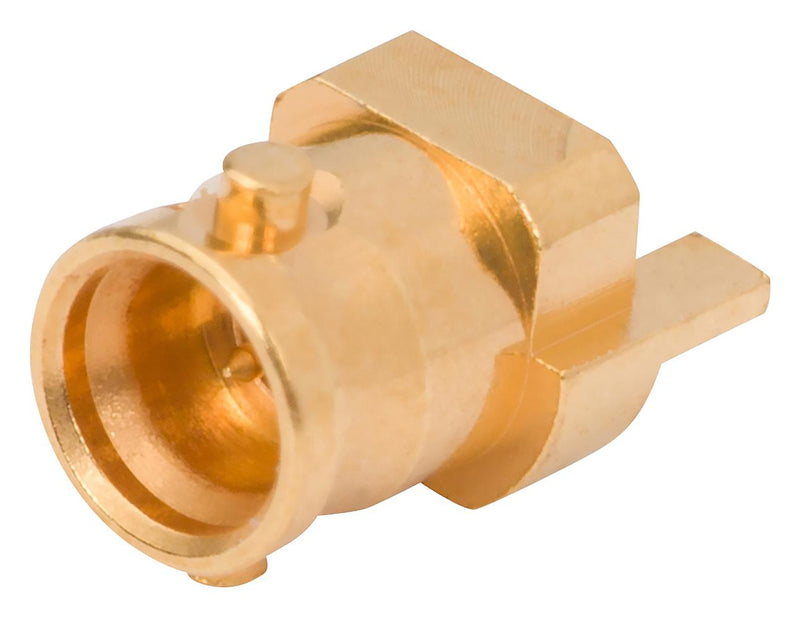 AMPHENOL SV MICROWAVE 3811-40106. RF COAXIAL, SMPS PLUG, 50 OHM, PCB