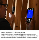 FLIR FLIR ONE&reg; EDGE Thermal Imager, -20 &deg;C, 400 &deg;C, 160 x 120, 0.07 K, 54&deg; x 42&deg;, 30 cm