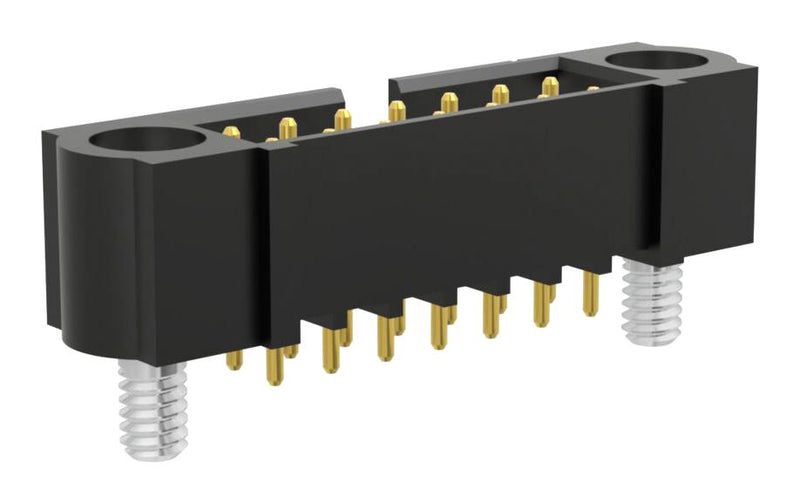HARWIN M80-5091442 Pin Header, Wire-to-Board, 2 mm, 2 Rows, 14 Contacts, Through Hole Straight