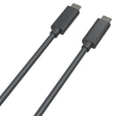 ROLINE 11.02.9105 USB Cable, Type C Plug to Type C Plug, 2 m, 6.6 ft, USB 4.0, Black, E-Marked Cable