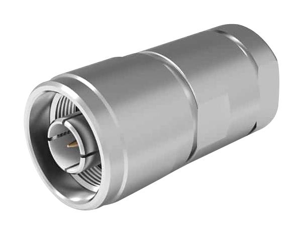TIMES MICROWAVE TC-400-NMC-2 RF / Coaxial Connector, N Coaxial, Straight Plug, Solder, Clamp, 50 ohm