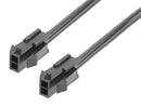 MOLEX 214757-2021 Cable Assembly, Micro-Fit 3.0 Plug to Micro-Fit 3.0 Plug, 2 Ways, 3 mm, 2 Row, 150 mm, 5.9 "