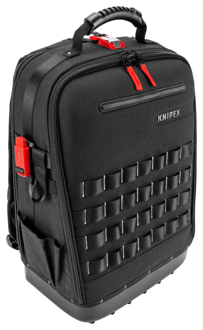 KNIPEX 00 21 50 S Tool Backpack, Modular X18, 340mm W x 530mm D x 210mm H, Synthetic Fibre