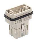 HARTING 09120085001 HEAVY DUTY INSERT, PLUG, 8POS, 16A